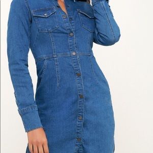 Free People Denim Dress